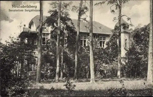 Ak Drewitz Potsdam in Brandenburg, Sanatorium Bergstücken