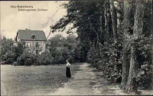 Ak Neu Babelsberg Potsdam in Brandenburg, Erholungsheim Kurhaus