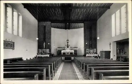 Ak Nowawes Babelsberg Potsdam in Brandenburg, St. Antoniuskirche, Innenansicht