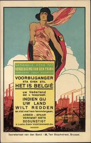 Ak Nationale Bond ter Verdediging van den Frank, Het is Belgie