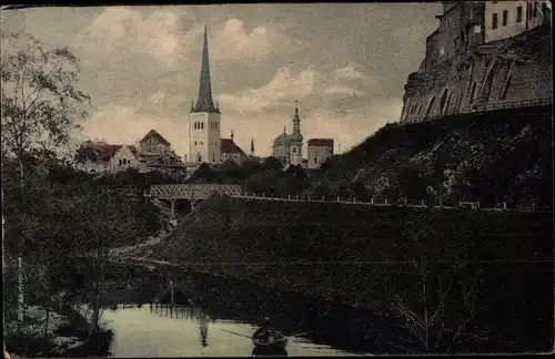 Ak Tallinn Reval Estland, Patkullgraben