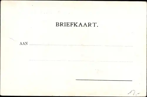 Ak Dordrecht Südholland Niederlande, Zuid Afrikaansche Nederzetting, Juli-September 1902