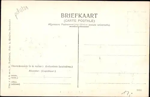 Ak Dordrecht Südholland Niederlande, Fischmarkt