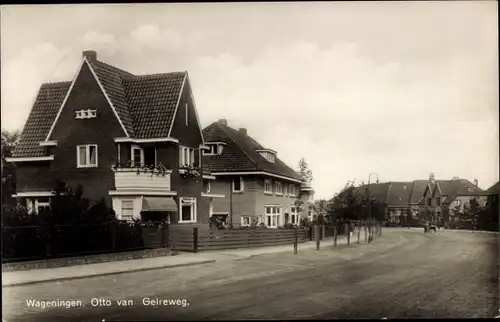 Ak Wageningen Gelderland Niederlande, Otto van Gelreweg