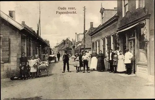 Ak Papendrecht Südholland, Oude Veer