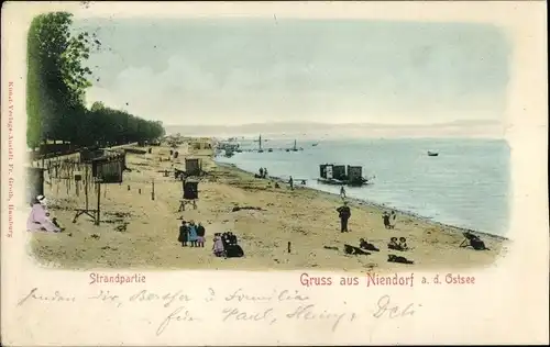 Ak Ostseebad Niendorf Timmendorfer Strand, Strandpartie