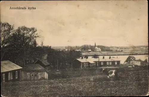 Ak Gullspang Schweden, Annehärads kyrka