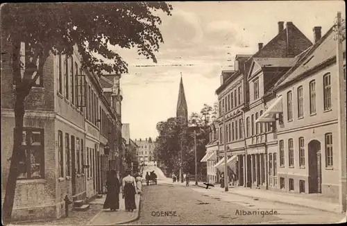 Ak Odense Dänemark, Albanigade