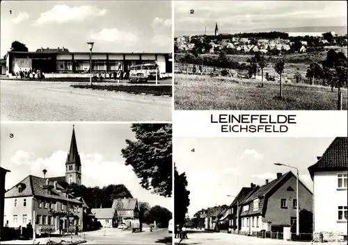 Ak Leinefelde Eichsfeld Thüringen, HO Gaststätte Haus Eichsfeld, HOG Eichsfelder Hof, Birkunger Str.