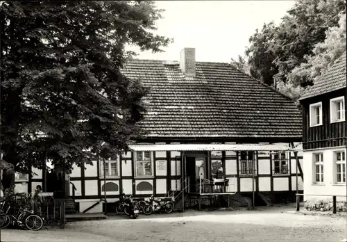Ak Gühlen Glienicke Neuruppin in Brandenburg, Konsum Gaststätte Boltenmühle