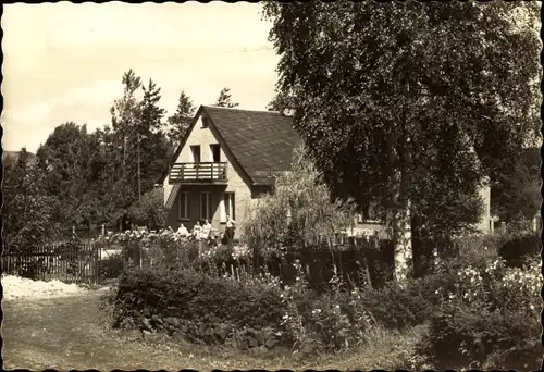 Ak Wüstendittersdorf Schleiz im Vogtland Thüringen, Pensionshaus Sonnenblick