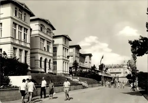 Ak Ostseebad Zinnowitz auf Usedom, Straße der Völkerfreundschaft