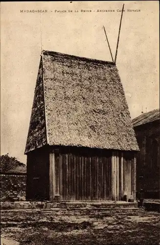 Ak Madagaskar, Palast der Königin, königliches Cafe