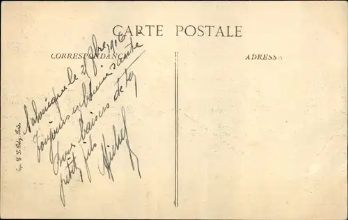 Ak Balkan, Krieg 1914-15, französischer General Sarrail, Boot zum Schiff St. Louis