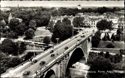 Ak Luxemburg Luxembourg, Ponte Adolphe