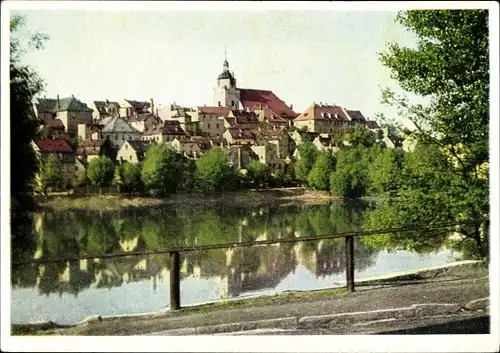 Ak Ronneburg in Thüringen, Blick auf die Stadt