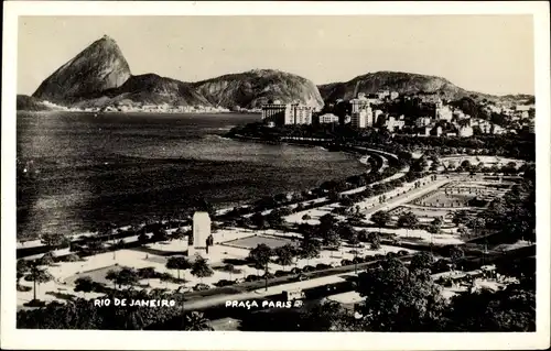 Foto Ak Rio de Janeiro Brasilien, Praca Paris