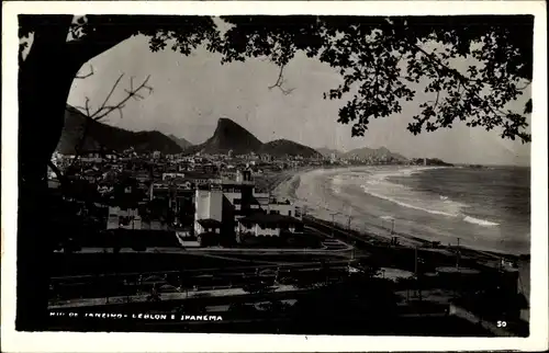 Ak Rio de Janeiro Brasilien, Panorama