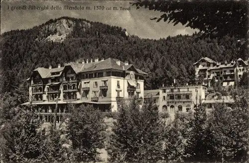 Ak Passo della Mendola Mendelpass Südtirol, Grand Hotel Mendel
