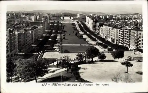 Ak Lisboa Lissabon Portugal, Alameda Dom Afonso Henriques