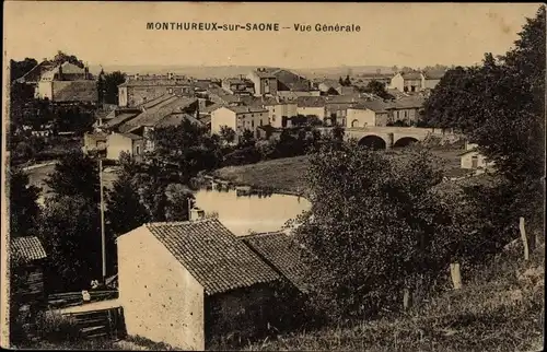 Ak Monthureux sur Saone Lothringen Vosges, Gesamtansicht