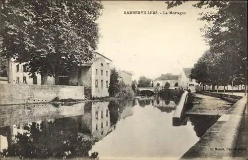 Ak Rambervillers Vosges, Mortagne