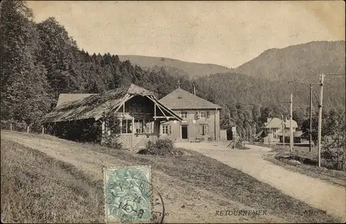 Ak Retournemer Lothringen Vosges, Teilansicht