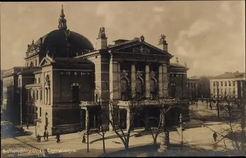 Ak Oslo Norwegen, Nationaltheatret