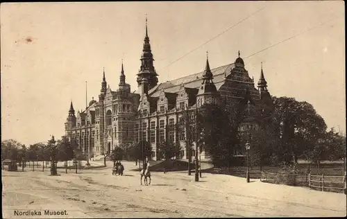 Ak Stockholm Schweden, Nordiska Museet