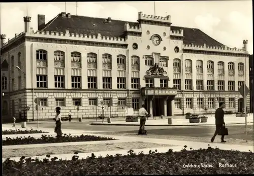 Ak Zwickau in Sachsen, Rathaus