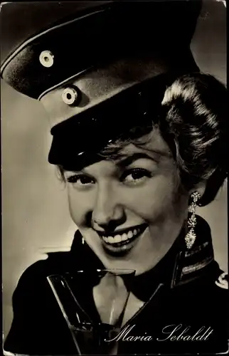 Ak Schauspielerin Maria Sebaldt, Portrait, Der Hauptmann von Köpenick