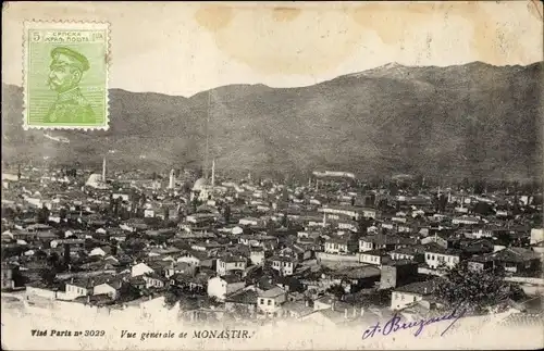 Ak Bitola Monastir Mazedonien, Gesamtansicht