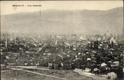 Ak Bitola Monastir Mazedonien, Gesamtansicht