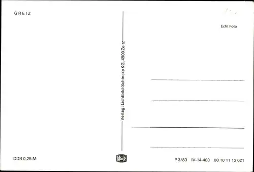 Ak Greiz im Vogtland, Panorama