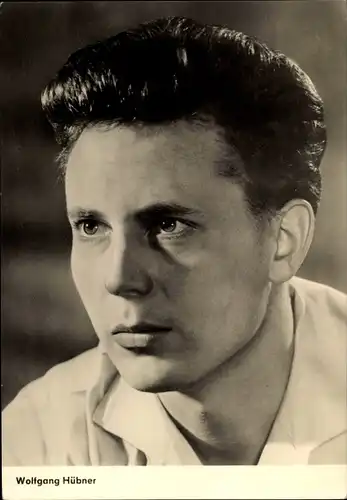 Ak Schauspieler Wolfgang Hübner, Schritt für Schritt