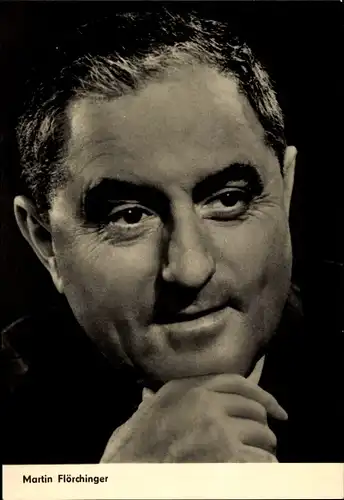 Ak Schauspieler Martin Flörchinger, Portrait