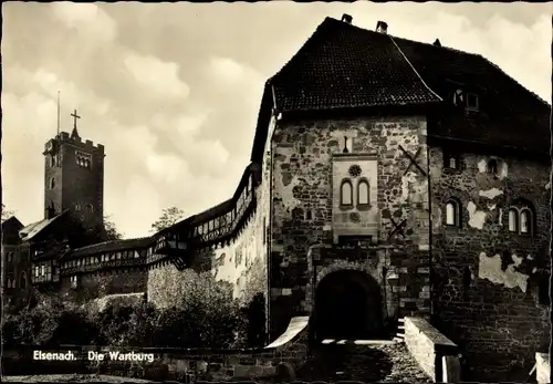 Ak Lutherstadt Eisenach in Thüringen, Die Wartburg