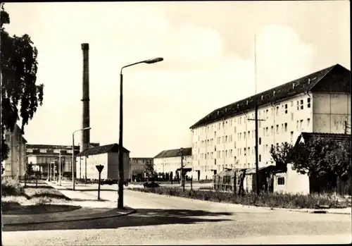 Ak Guben Niederlausitz, Franz-Mehring-Straße