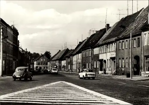 Ak Herzberg Elster, Torgauer Straße, Autos