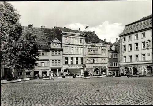 Ak Gotha in Thüringen, Hauptmarkt, LKW, Handlung Thomschke