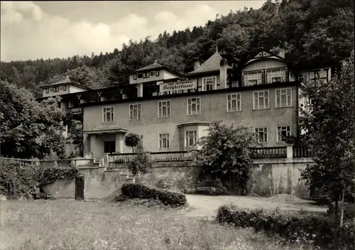 Ak Sitzendorf in Thüringen, Cafe und Speiserestaurant Zur Bergterrasse