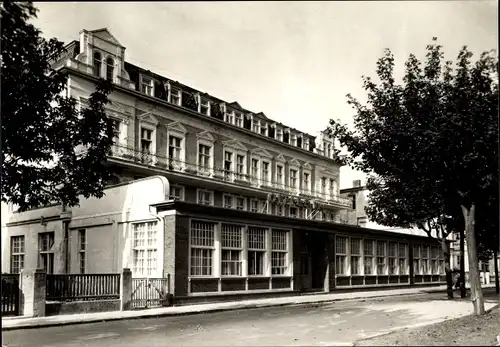 Ak Ostseebad Ahlbeck Heringsdorf auf Usedom, Ostsee Hotel