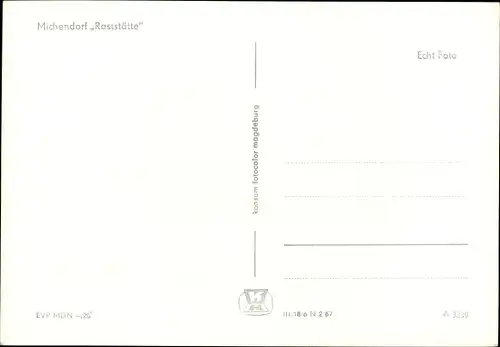 Ak Michendorf in Brandenburg, Raststätte