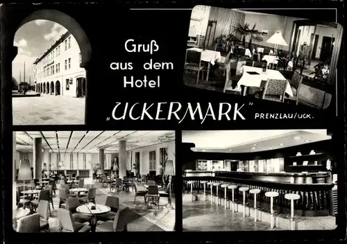 Ak Prenzlau in der Uckermark, Hotel Uckermark