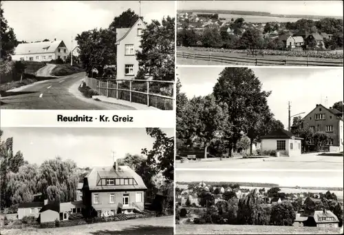 Ak Reudnitz Mohlsdorf in Thüringen, Panorama, Teilansichten