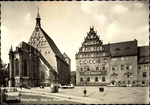 Ak Freiberg in Sachsen, Dom und Museum