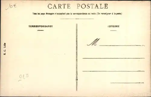 Ak Albert Somme, Rue Anatole-Frankreich