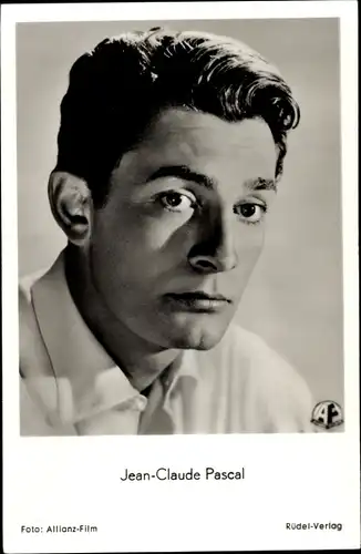 Ak Schauspieler Jean-Claude Pascal, Portrait