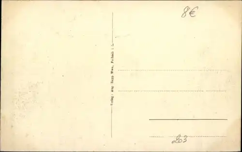 Ak Forbach Lothringen Moselle, Kaiser Wilhelm-Allee