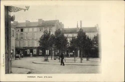 Ak Verdun-Meuse, Place d&#39;Armes